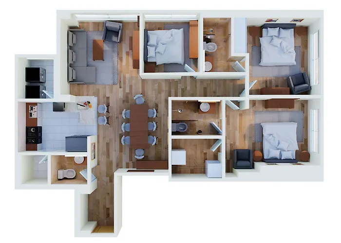 2br Apartment1 Casa de férias Cidade do México